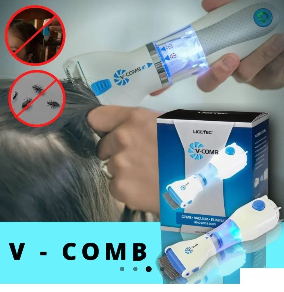 V-Comb Pro-Električni Češalj Protiv Vaši