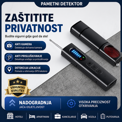 SmartScan – Detektor Skrivenih Kamera i Prisluškivača