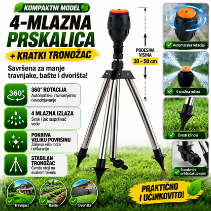 AquaSpin 360™ Prskalica sa Tronošcem