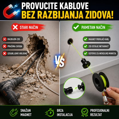 Magnetni Alat za Provlačenje Kablova