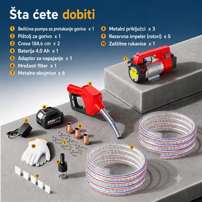 Električna Pumpa za Pretakanje 21V