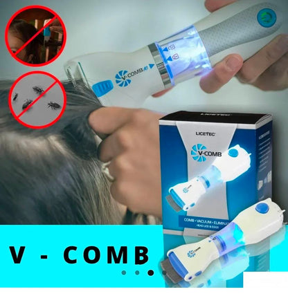 V-Comb Pro-Električni Češalj Protiv Vaši
